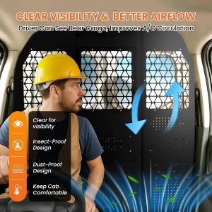 Clear Visibility & Better Airflow