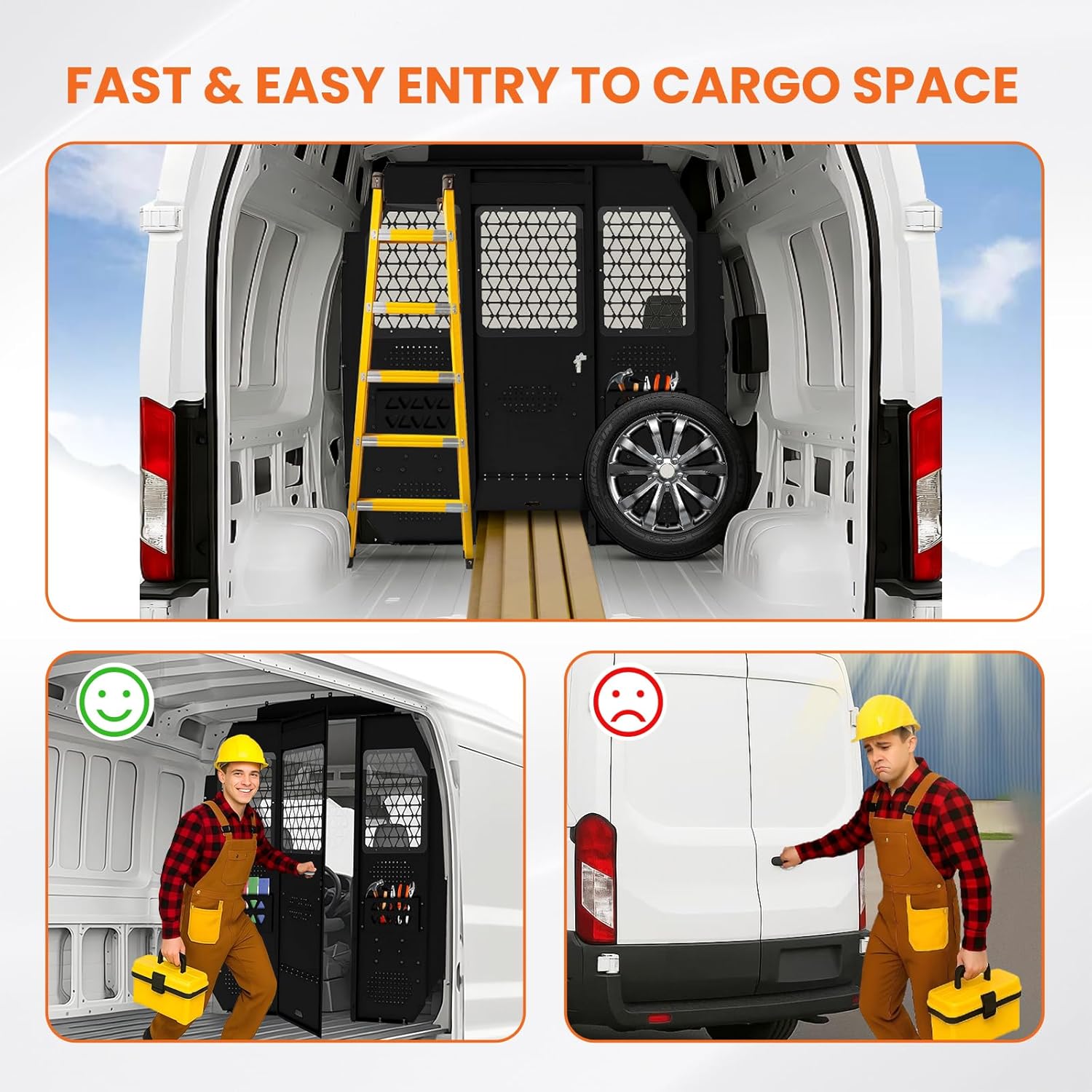 Fast & Easy Entry to Cargo Space