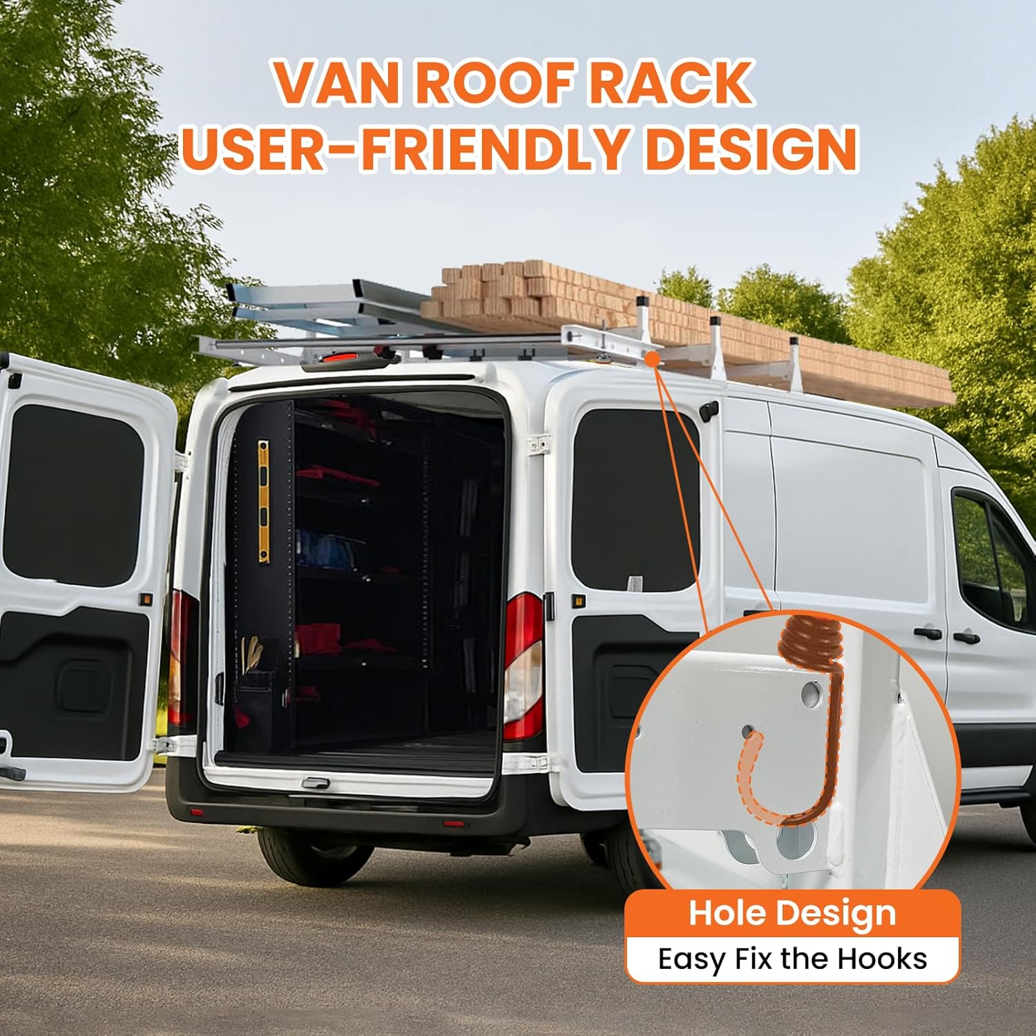 Van Roof Rack User-Friendly Design