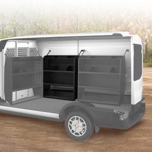 32‘’steel cargo van shelving storage