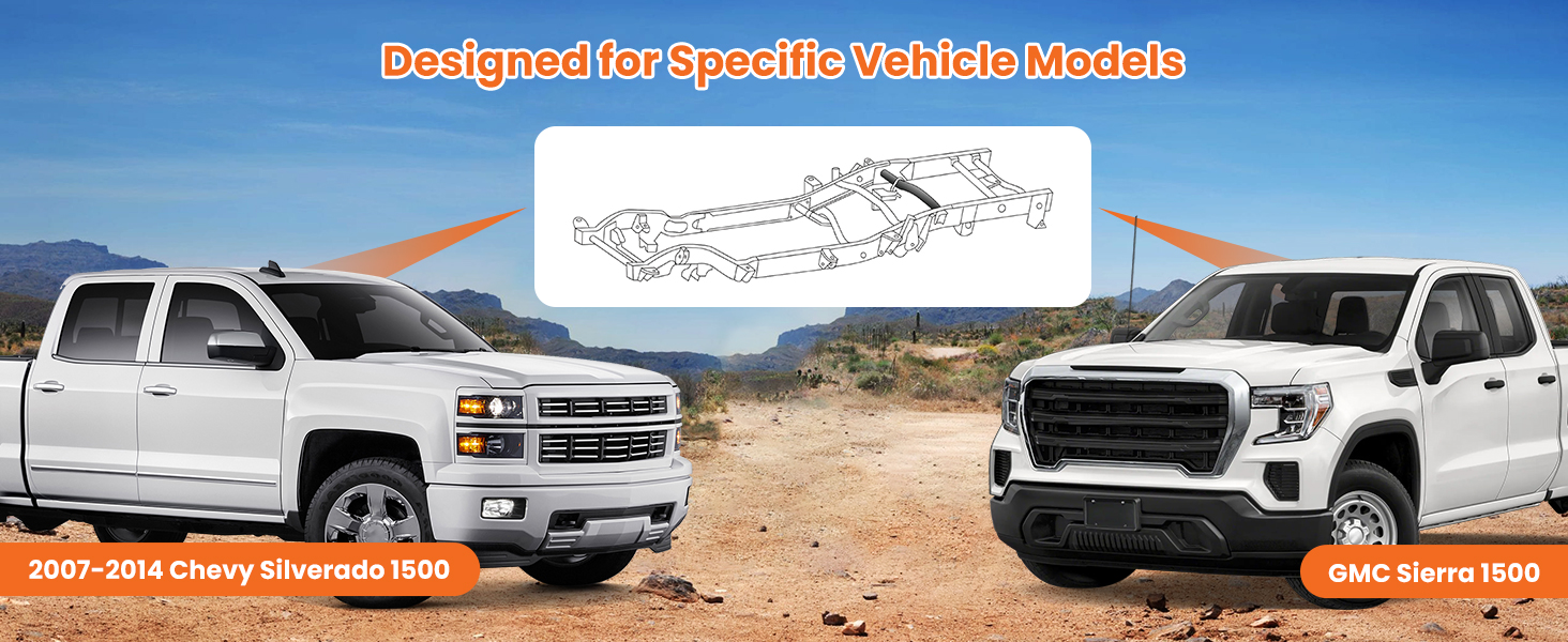 silverado crossmember replacement 2007-2014