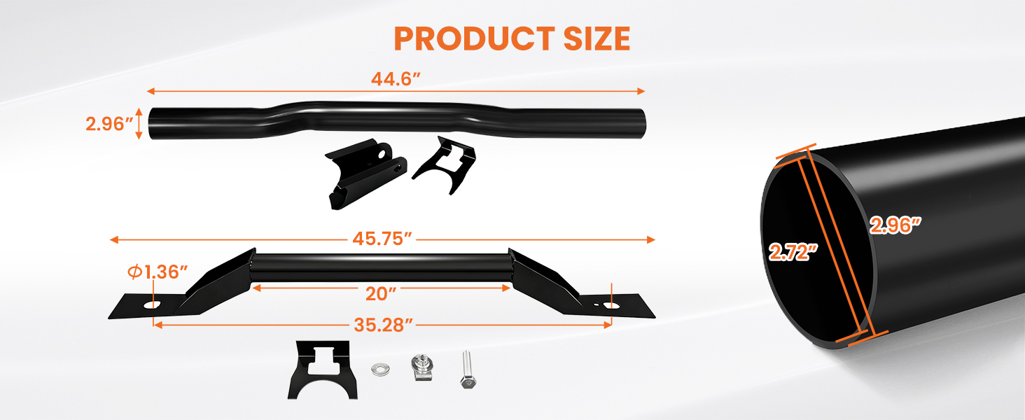 silverado spare tire crossmember replacement