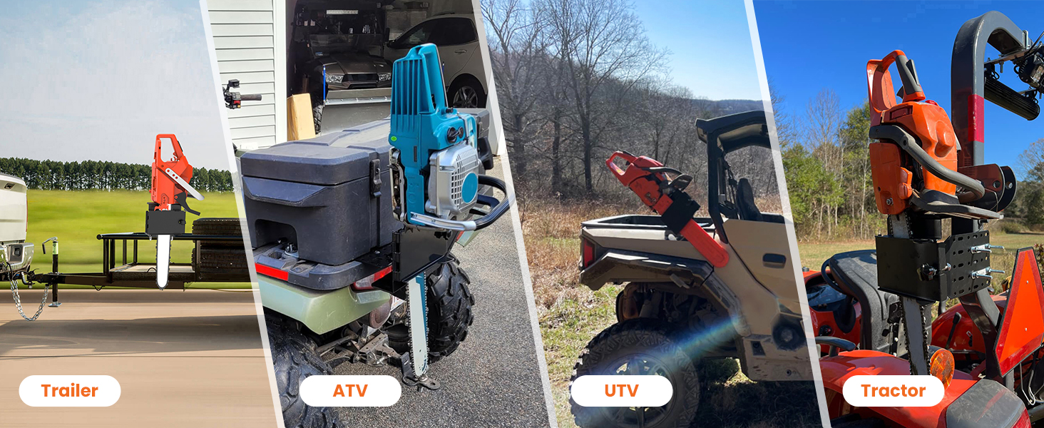 Fit for ATVs UTVs Tractors Trucks with Tubular Racks