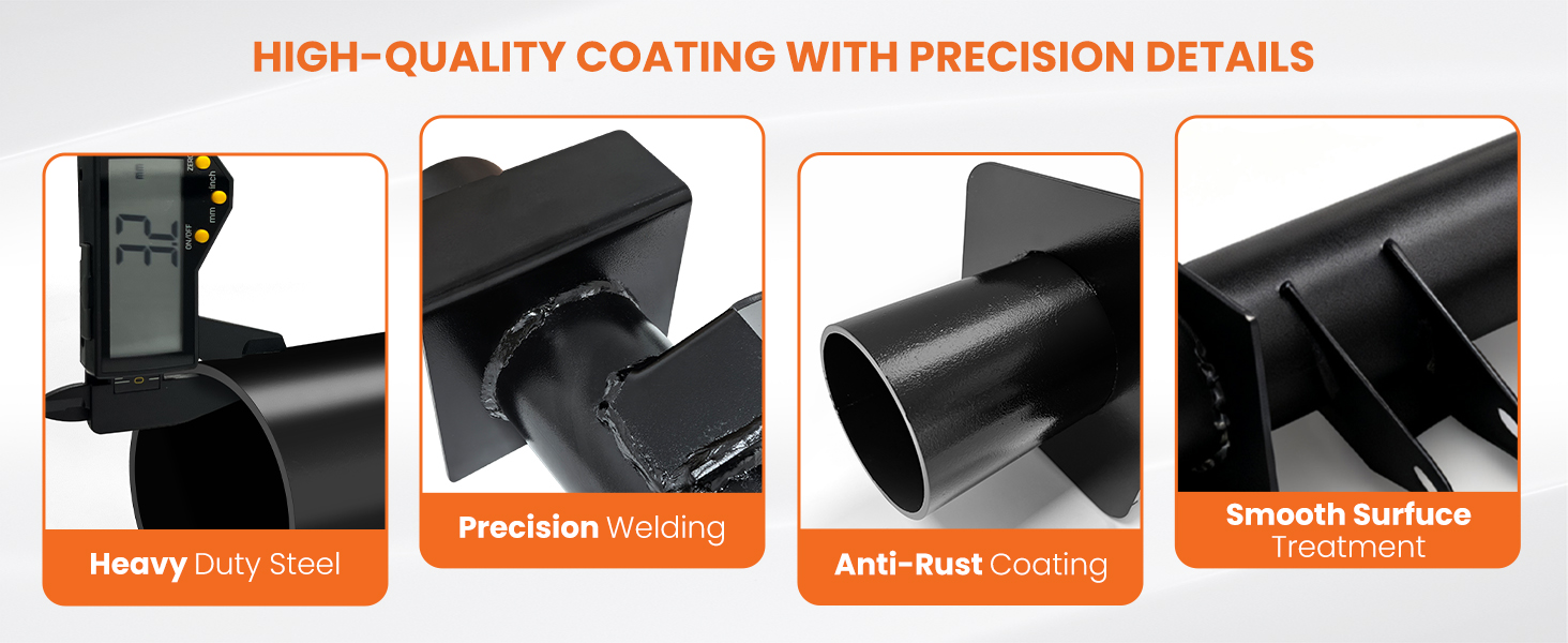 High-quality coating with precision details
