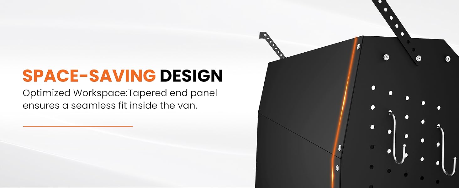 space-saving design
