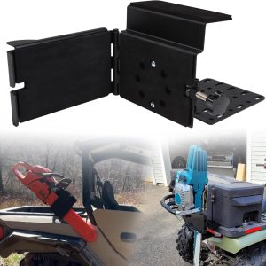 ATV Chainsaw Mount Adjustable Holder for ATVs UTVs Tractors