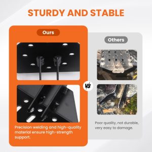 ATV Chainsaw Mount Adjustable Holder for ATVs UTVs Tractors