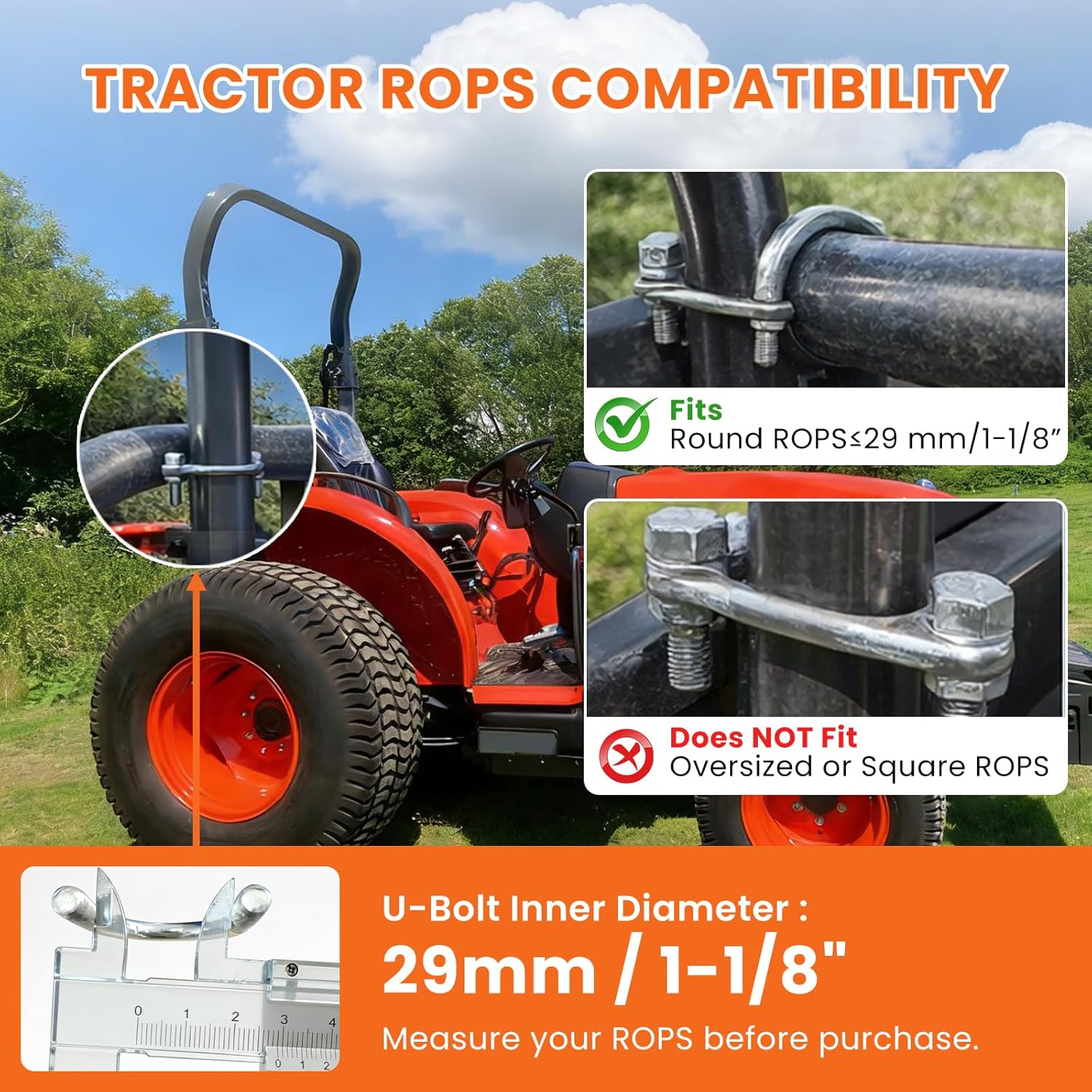 ATV Chainsaw Mount Adjustable Rack Holder for ATVs, UTVs, Tractors & Trucks - Image 6