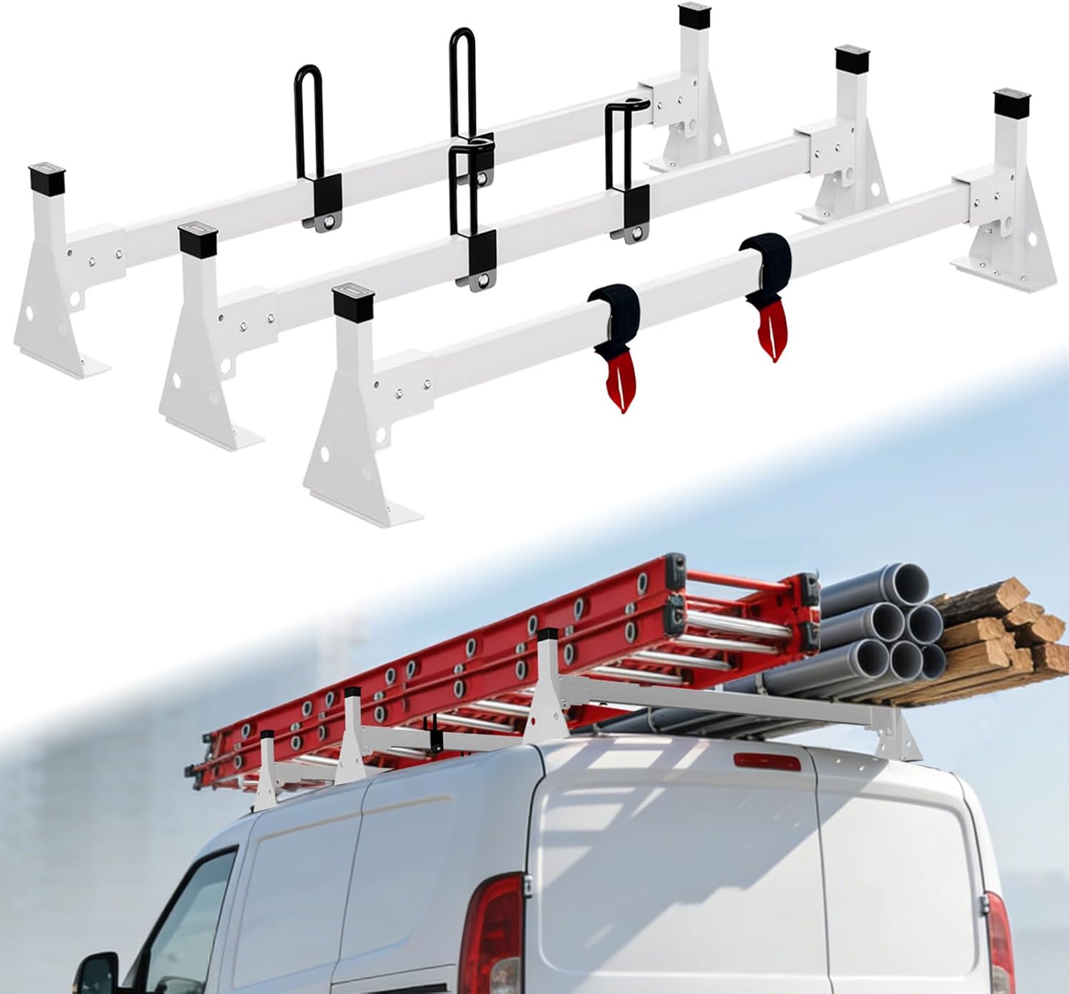 Ram Promaster City Roof Rack with 3 Bars