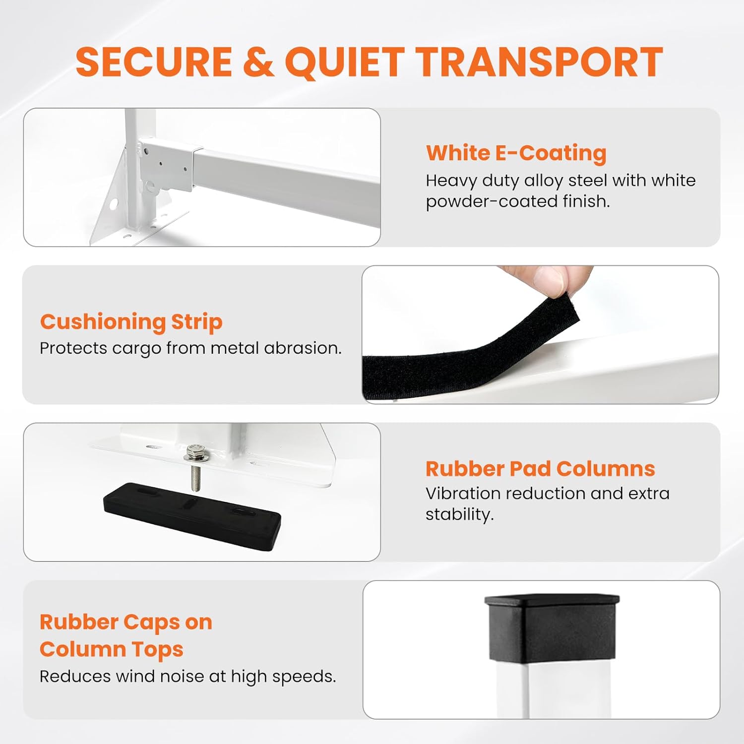 Ram ProMaster City Roof Rack 2015-On | 45" 2-Bar & 3-Bar Ladder Rack - Image 3