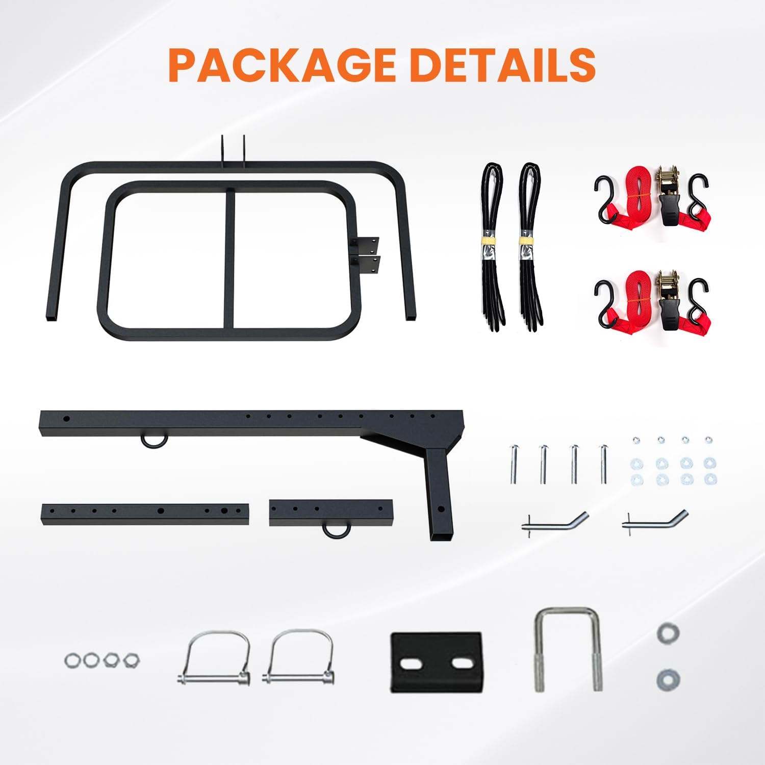 RV Hitch Mount Kayak Rack – Adjustable Vertical Carrier for RV, Truck & SUV - Image 8