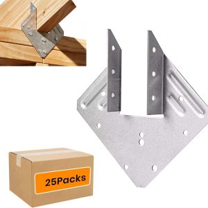 Hurricane Ties for Rafters – Galvanized Hurricane Straps for Roof Truss & Deck Joists