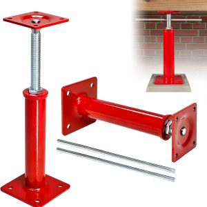 Adjustable House Jacks 11–16 Inch Heavy Duty Floor Jack Posts for Leveling (2 Pack / 4 Pack)
