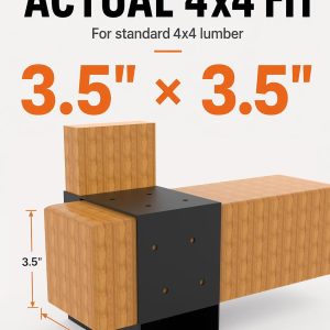 workbench bracket kit for 4x4 lumber actual 3.5 x 3.5 inches