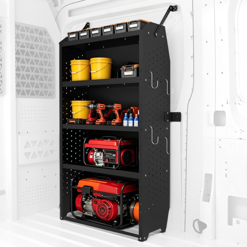 32 inch cargo van shelving for Ford Transit
