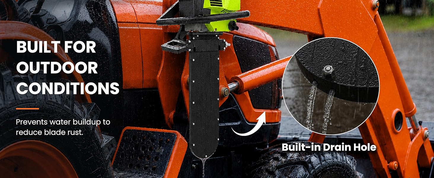 built for outdoor conditions