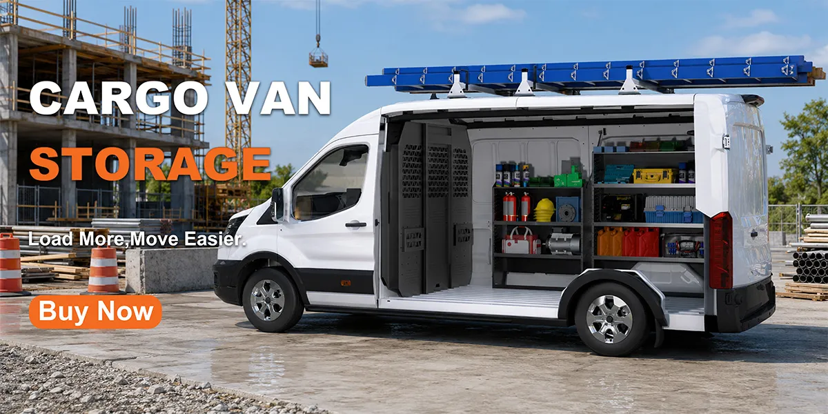 contractor cargo van shelving system