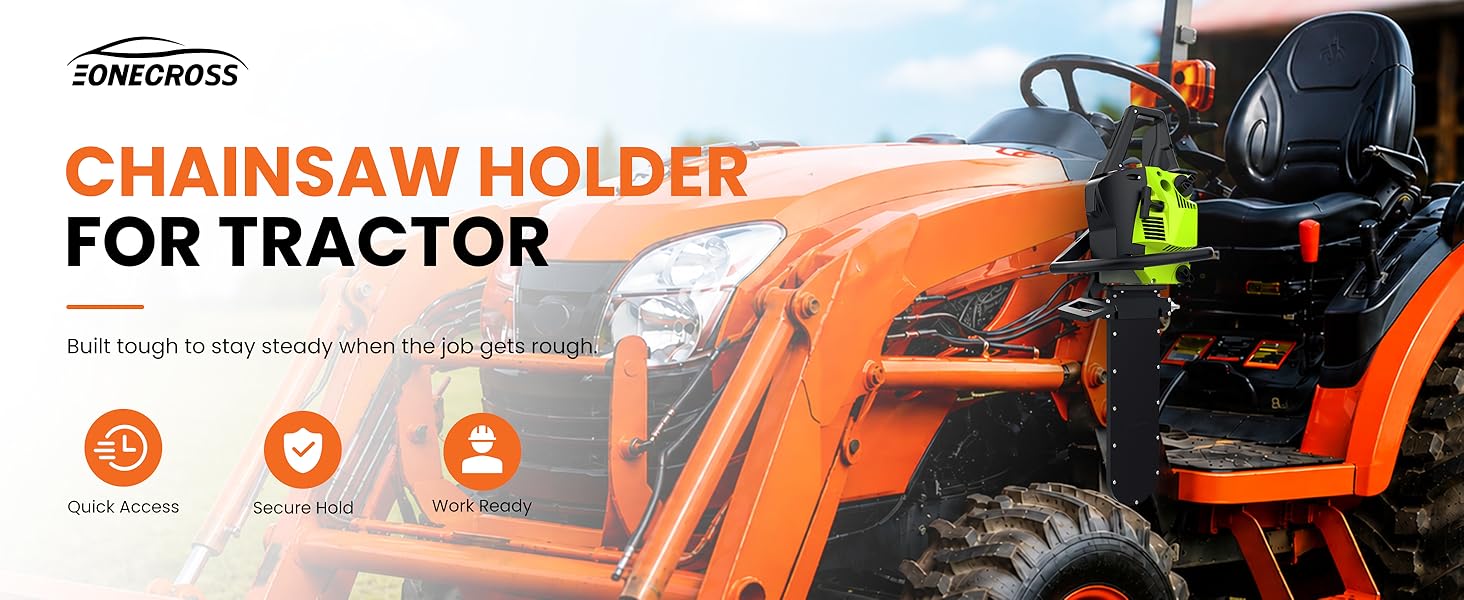 chainsaw scabbard for tractor