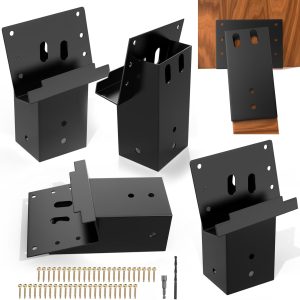 compound angle brackets for 4x4 posts